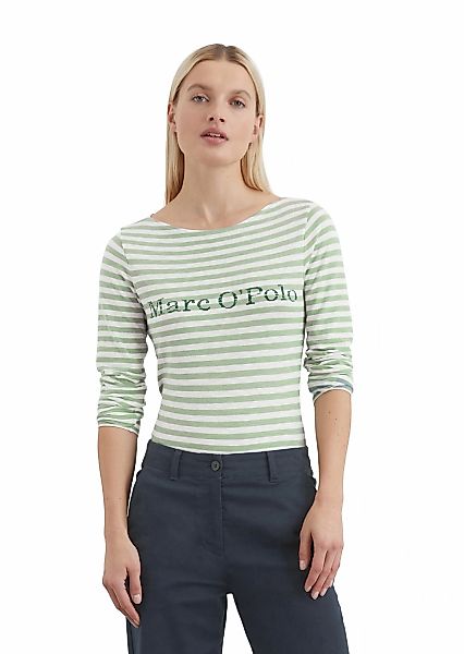 Marc OPolo Langarmshirt "aus Organic Cotton" günstig online kaufen