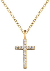Engelsrufer Kette mit Anhänger Kreuz, ERN-LILCROSS-ZI-G, günstig online kaufen