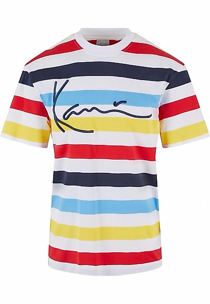 Karl Kani T-Shirt "Karl Kani Herren KM222-048-1 KK Signature Stripe Tee mul günstig online kaufen