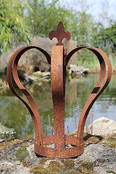 LB H&F Lilienburg Gartenstecker Gartendeko Rost günstig online kaufen