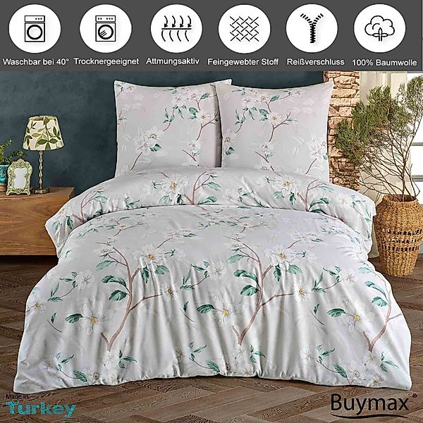 Buymax Bettwäsche Laris, Renforcé: 100% Baumwolle, günstig online kaufen