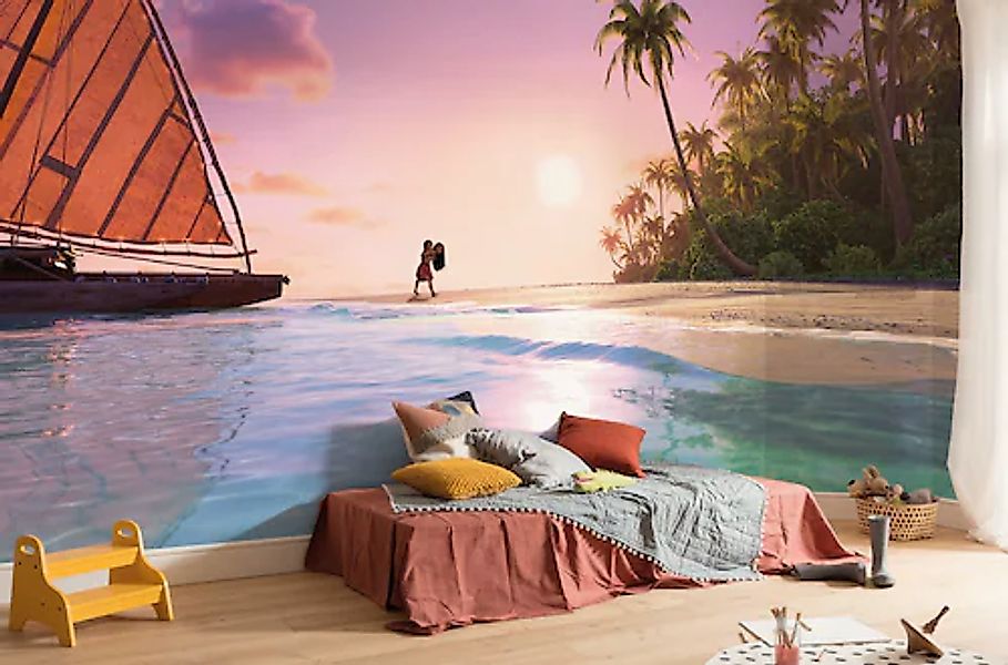 Komar Vlies Fototapete Disney Moana 2 Ocean Spirit Bunt günstig online kaufen