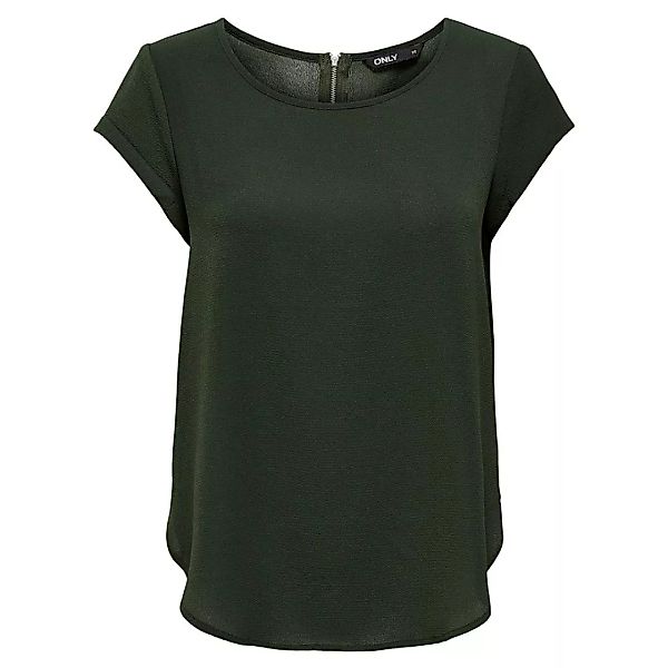 ONLY Shirtbluse "ONLVIC S/S SOLID TOP" günstig online kaufen