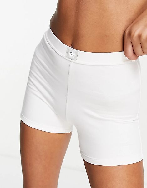 OW Intimates – Bree – Lounge-Shorts in Weiß günstig online kaufen