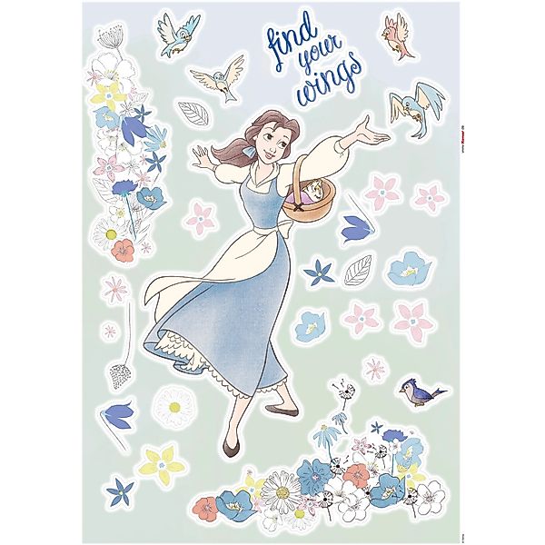 Komar Deko-Sticker Belle find Wings 50 x 70 cm gerollt günstig online kaufen