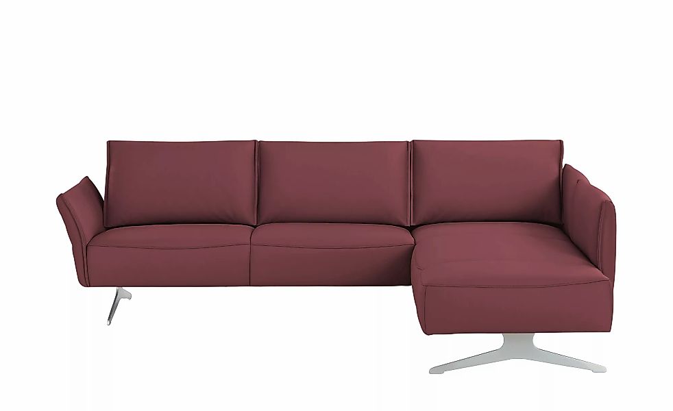 KOINOR Ecksofa  Vineto ¦ rot ¦ Maße (cm): B: 272 H: 83 T: 207 Polstermöbel günstig online kaufen