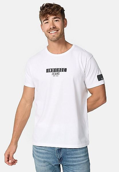 Indicode T-Shirt Herren INVegas Shirt Tee Herrenshirt mit Rundhals-Ausschni günstig online kaufen