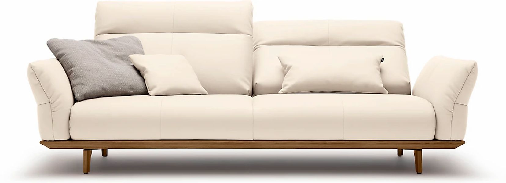 Creation BY ROLF BENZ 3,5-Sitzer "CR.460", Sockel und Füße in Nussbaum, Bre günstig online kaufen