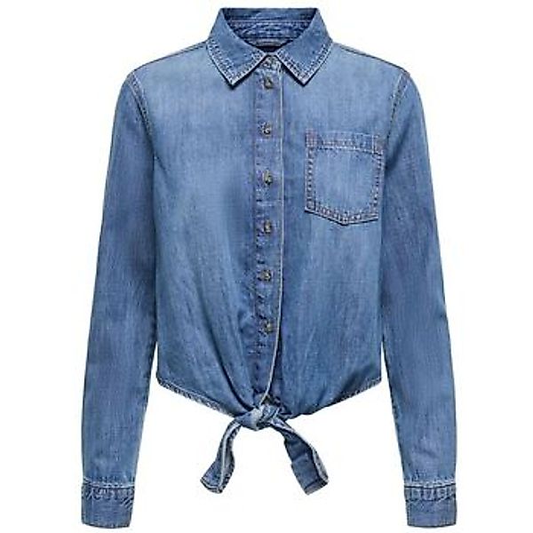 Only  Blusen 15344186 SEVIGNY-MEDIUM BLUE DENIM günstig online kaufen