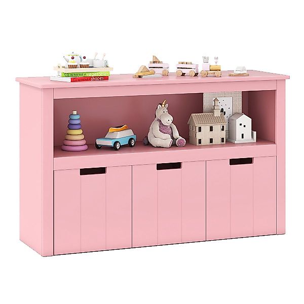 COSTWAY Bücherregal, Kinderregal Spielzeugschrank mit Schubladen günstig online kaufen
