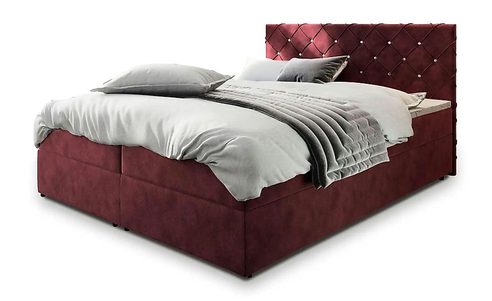 MASSENO Boxbett mit Bettkasten Riva ¦ rot ¦ Maße (cm): B: 140 H: 98 Betten günstig online kaufen