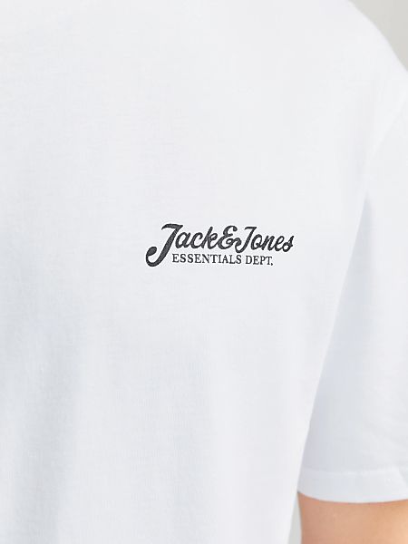 Jack & Jones T-Shirt "JJBEAU TEE SS FRONTPRINT CREW NECK" günstig online kaufen