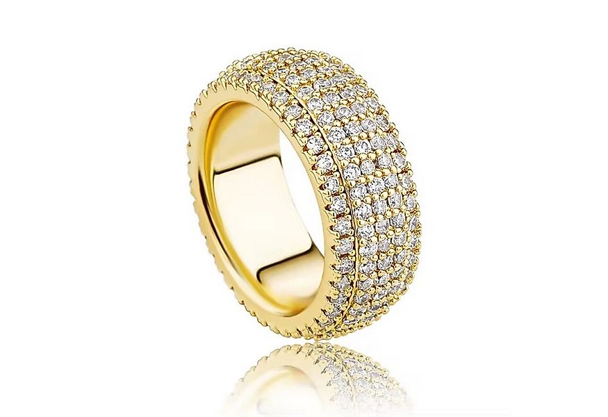 ROUGEMONT Fingerring Glamour Ring funkelnde Eleganz Zirkonia Hypoallergen, günstig online kaufen