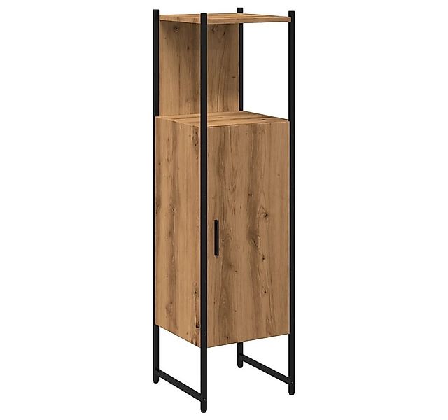 vidaXL Badezimmerspiegelschrank Badschrank Artisan-Eiche 33x33x120,5 cm Hol günstig online kaufen