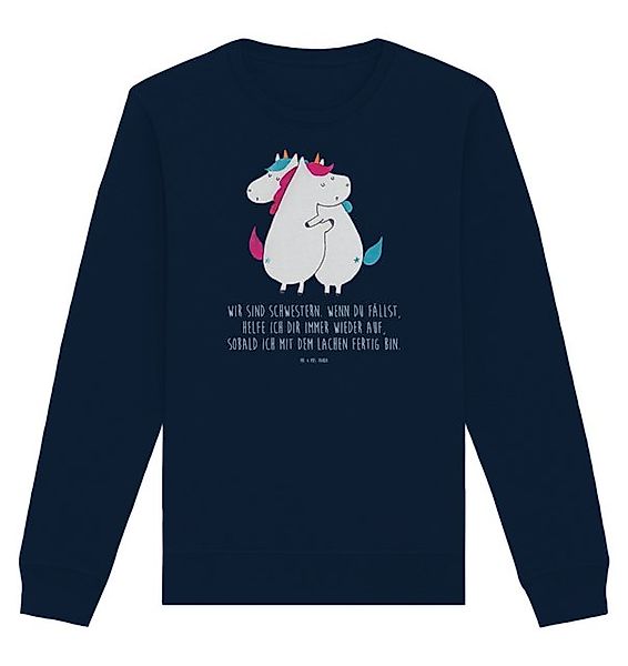 Mr. & Mrs. Panda Longpullover Größe XL Einhörner Umarmen - French Navy - Ge günstig online kaufen