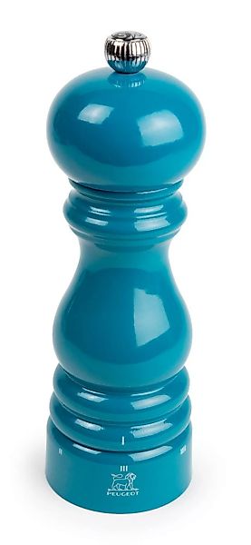 Peugeot Paris Salzmühle Holz Blau Pazifikblau U-Select 18cm günstig online kaufen
