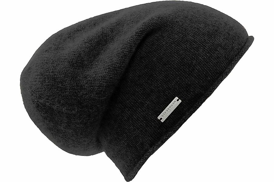 Seeberger Strickmütze Beanie aus 100% Kaschmir günstig online kaufen