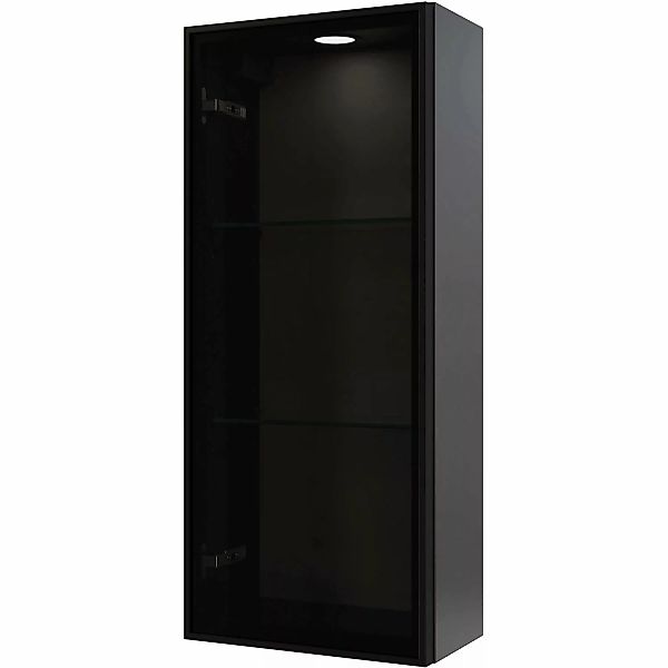 Pelipal Vitrinen-Wandschrank Quantum 05 Anthrazit 30 cm günstig online kaufen