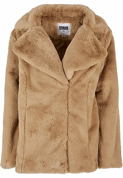 URBAN CLASSICS Winterjacke "Urban Classics Damen Ladies Sherpa Biker Jacket günstig online kaufen