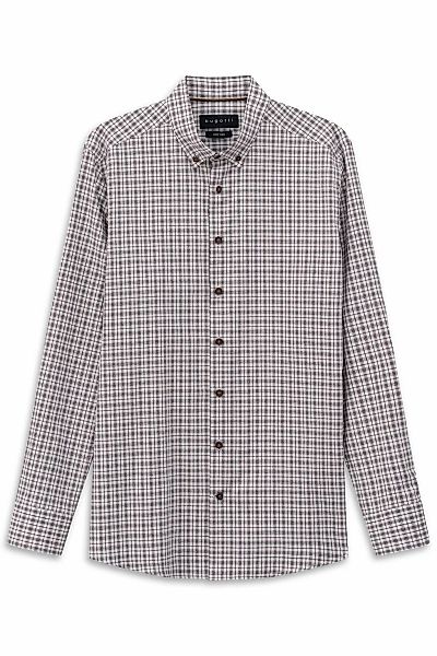 bugatti Businesshemd "Modern Fit" mit Button-Down-Kragen günstig online kaufen
