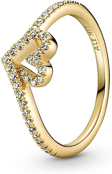 Pandora Fingerring Pandora Timeless Wishbone Funkelndes günstig online kaufen
