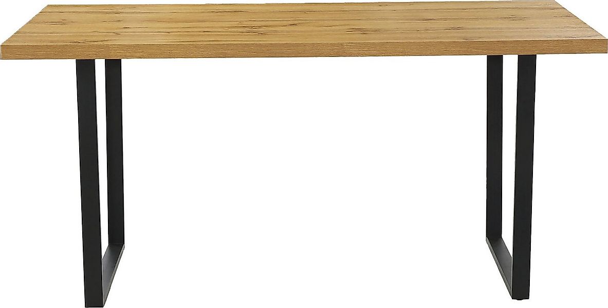 Jockenhöfer Gruppe Esstisch Leipzig, stilvolle Wildeiche-Optik, melaminbesc günstig online kaufen