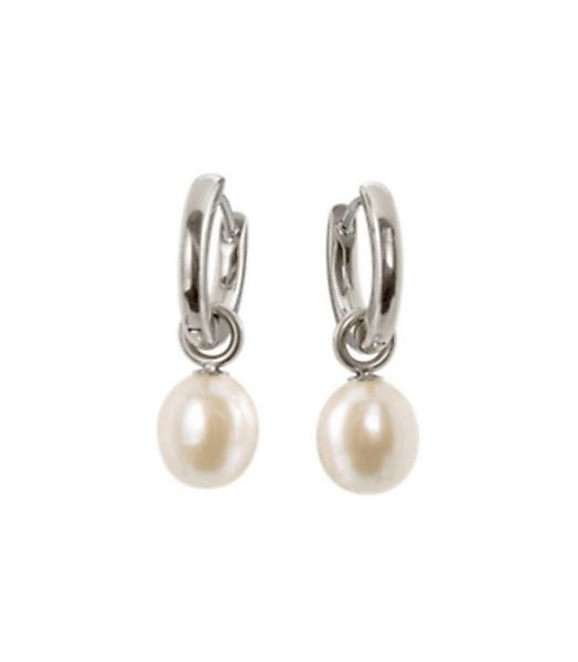 Boccia Paar Creolen Titan Ohrringe mit Einhängern Süßwasser-Zuchtperlen 23 günstig online kaufen