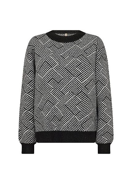 soyaconcept Strandpullover SC-INELA 1 BLACK COMBI günstig online kaufen