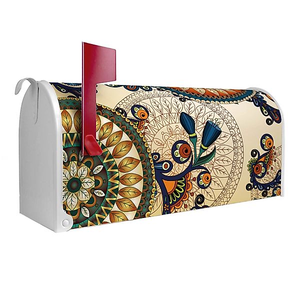 Banjado Amerikanischer Briefkasten Weiß 48x22x16cm US Mailbox Letterbox Pos günstig online kaufen