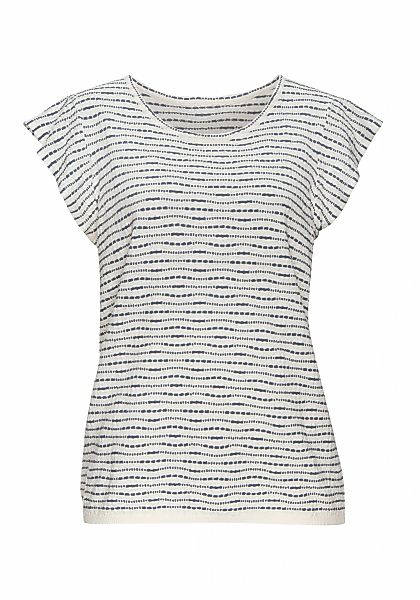 Vivance Rundhalsshirt "mit Flügelärmelchen", aus leichter Feinstrickqualitä günstig online kaufen