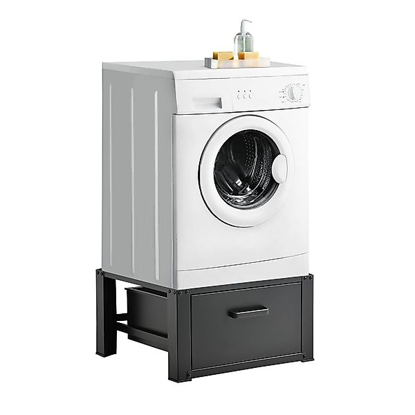 en.casa Waschmaschinenunterschrank »Comfortixx« mit Schublade 63x54x31cm günstig online kaufen