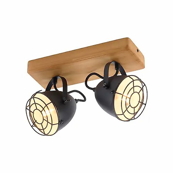 JUST LIGHT Deckenleuchte »BEETLE«, 2 flammig, Leuchtmittel E14   ohne Leuch günstig online kaufen