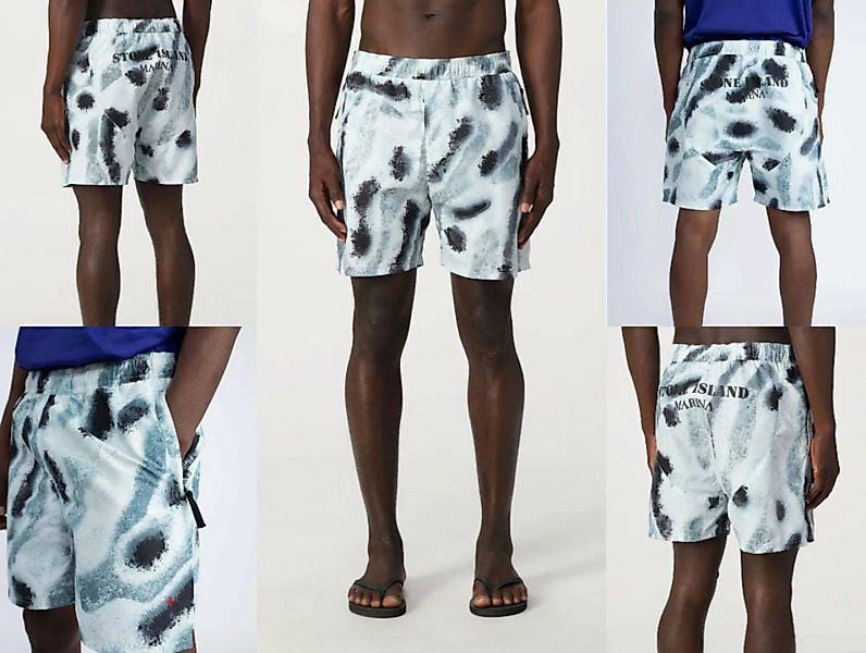 STONE ISLAND Shorts STONE ISLAND MARINA B04X8 Swim Shorts Trunks Zip Pocket günstig online kaufen