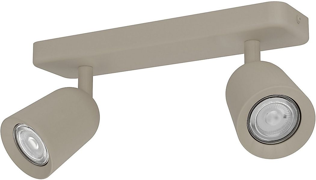 EGLO Deckenleuchte CAMALDOLI Spotlampe - Stahl - GU10 - 2X10W - IP20, ohne günstig online kaufen