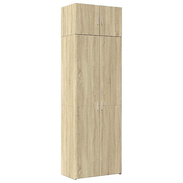 vidaXL Sideboard Hochschrank Sonoma-Eiche 70x42,5x225 cm günstig online kaufen