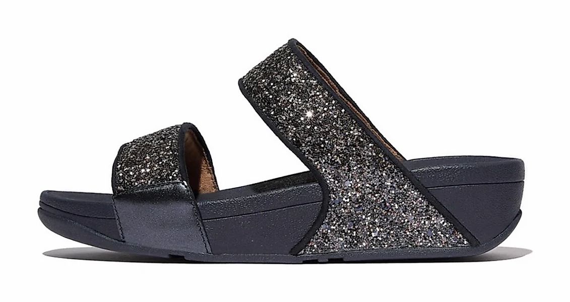 Fitflop "LULU MULTI-TONAL GLITTER" Badeschuh, Slides, Sandale mit Glitter günstig online kaufen