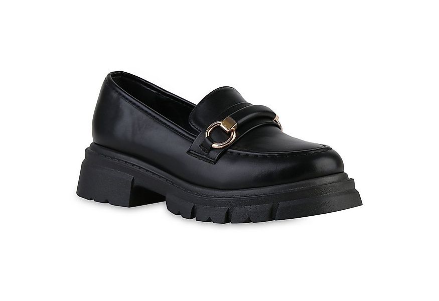 VAN HILL 841543 Outdoorschuh Damen Plateauschuhe Halbschuhe Slippers Profil günstig online kaufen