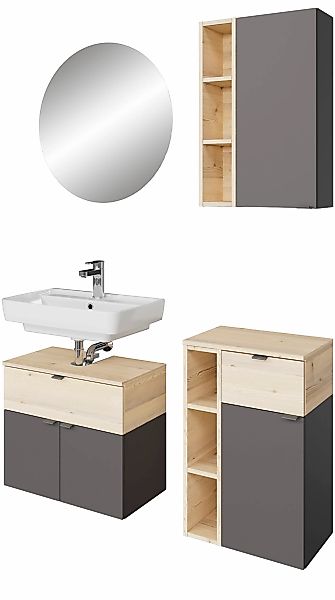 Saphir Badmöbel-Set "Quickset 394" Komplett-Set, 4 Stk. tlg. günstig online kaufen