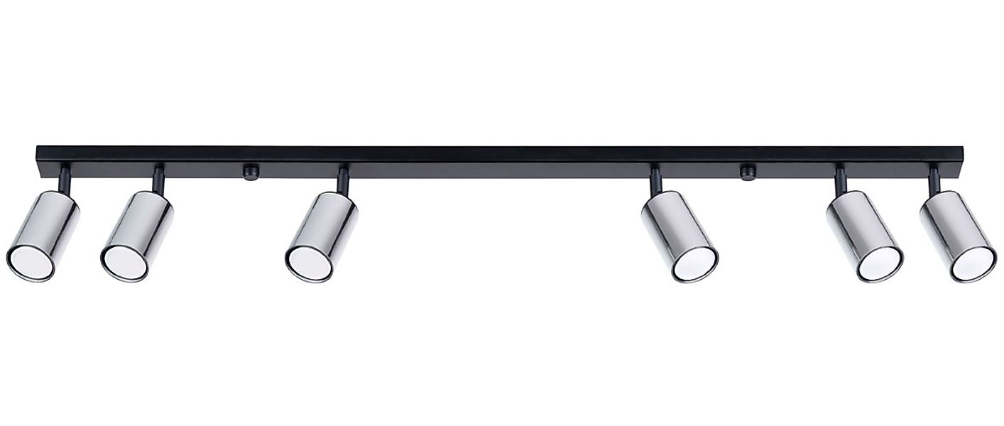 SOLLUX lighting Deckenstrahler »Plafond WINX 6L«, für Leuchtmittel 6 x GU10 günstig online kaufen