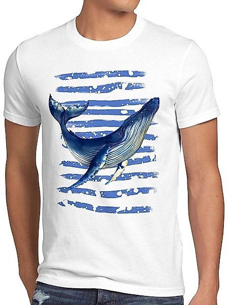 style3 T-Shirt Blauwal meer ozean tauchen günstig online kaufen