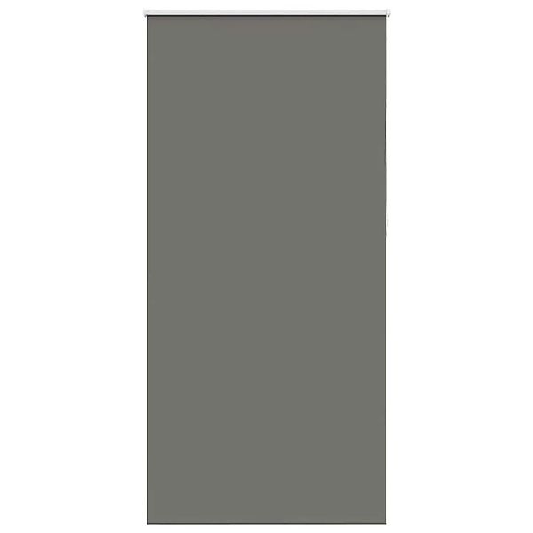 vidaXL Verdunkelungsrollo Grau 90x230 cm Stoffbreite 85,7 cm Polyester 4011 günstig online kaufen
