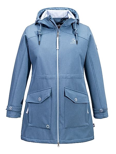 Schietwetter Softshellmantel Damen Softshelljacke "Goldhaar Emmy" günstig online kaufen