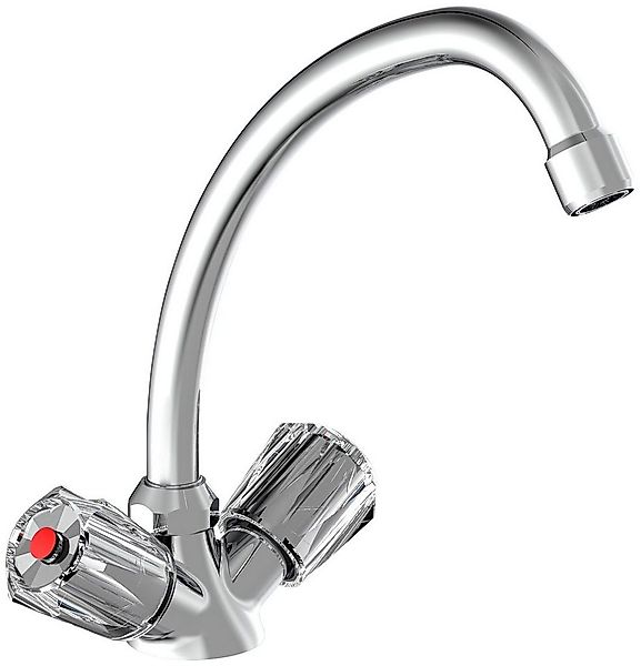 Schütte Spültischarmatur Duo Mix Niederdruck Armatur Küche, schwenkbarer Wa günstig online kaufen