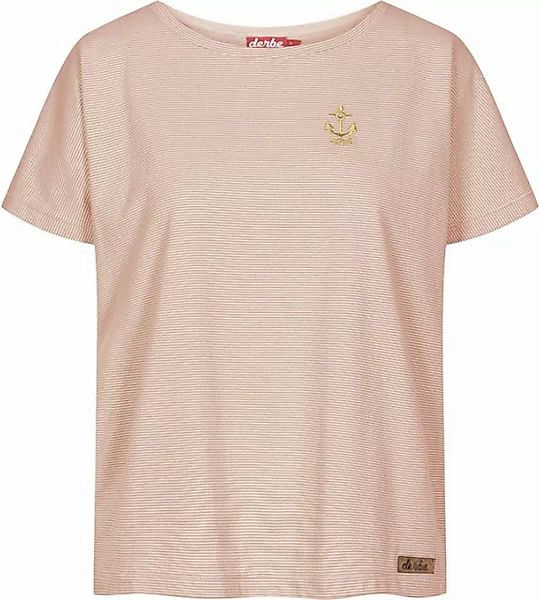 Derbe T-Shirt T-Shirt Golden Anchor Striped günstig online kaufen