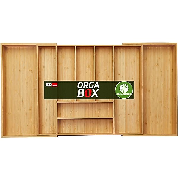 SO-TECH® Besteckeinsatz ORGA-BOX® III Universal Bambus günstig online kaufen