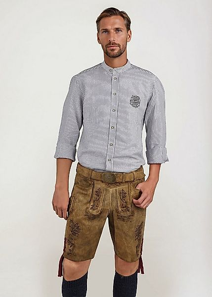 Spieth & Wensky Trachtenhemd FCB-Gerold-Hemd LA mit Bruststickerei günstig online kaufen