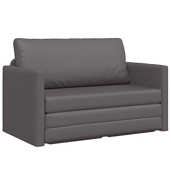 vidaXL Sofa Boden Schlafsofa 2-in-1 Grau günstig online kaufen