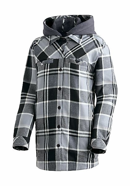 Maier Sports Flanellbluse "Camquadri W" wattiertes Damen Hemd im klassische günstig online kaufen