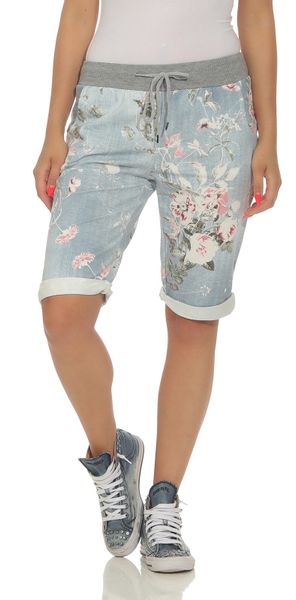 CLEO STYLE Sweatbermudas Sweat Bermuda 9 günstig online kaufen