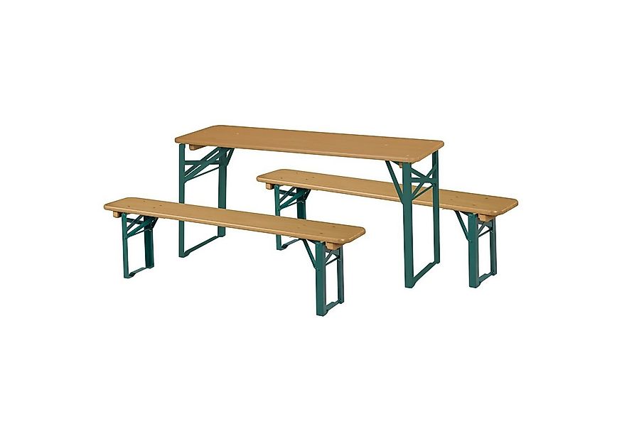 roba® Kindersitzgruppe Kinderparty-Garnitur - 2 Bänke + 1 Kindertisch, Klap günstig online kaufen